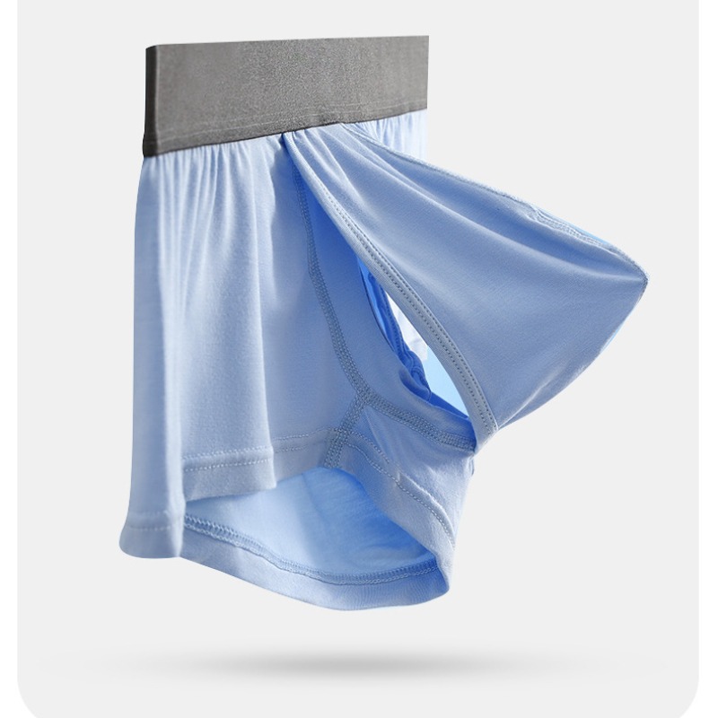 Bamboo Fiber Trunk - Men's Bamboo Fiber Boxer Shorts Fly