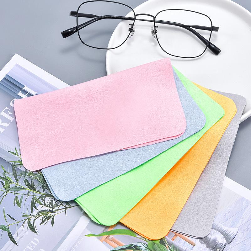 /KQM/5/10Pcs Suede Glasses Cle - Bamboo Fiber Trunk incelemesi ve fiyatı
