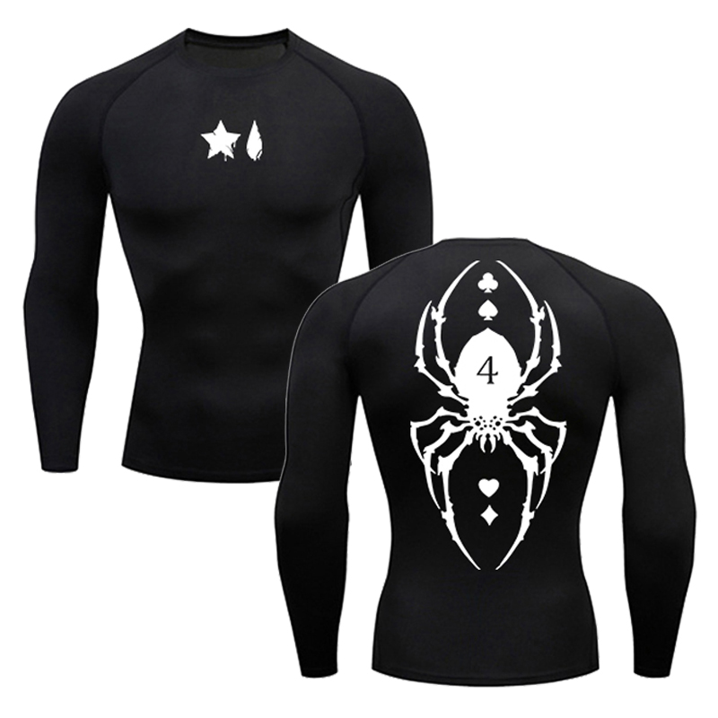 Spider Print Compression Shirt - Base Layer Top incelemesi ve fiyatı