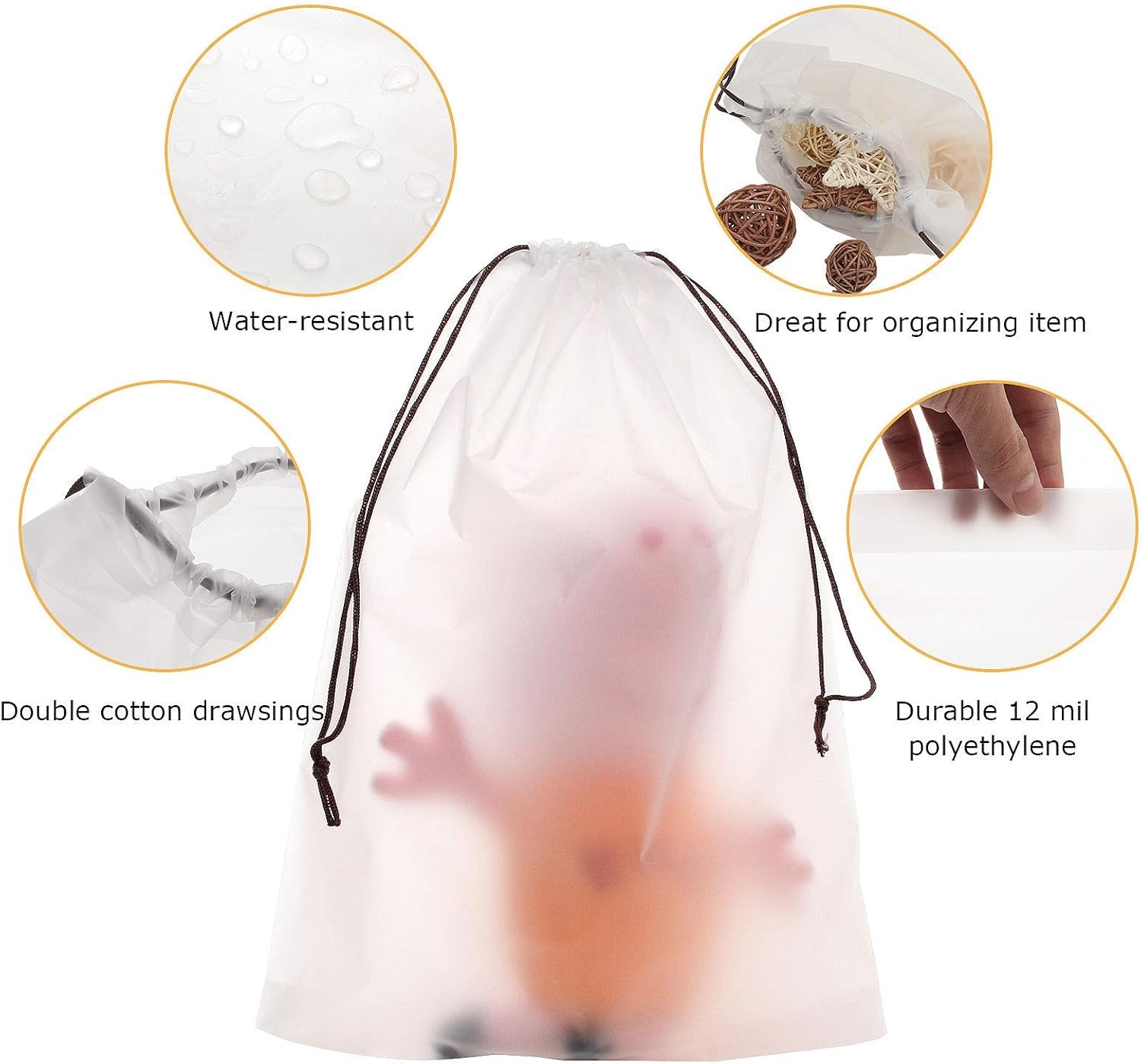 10 Pcs Shoe Bags For Travel Wa - Multi Pack Underwear incelemesi ve fiyatı