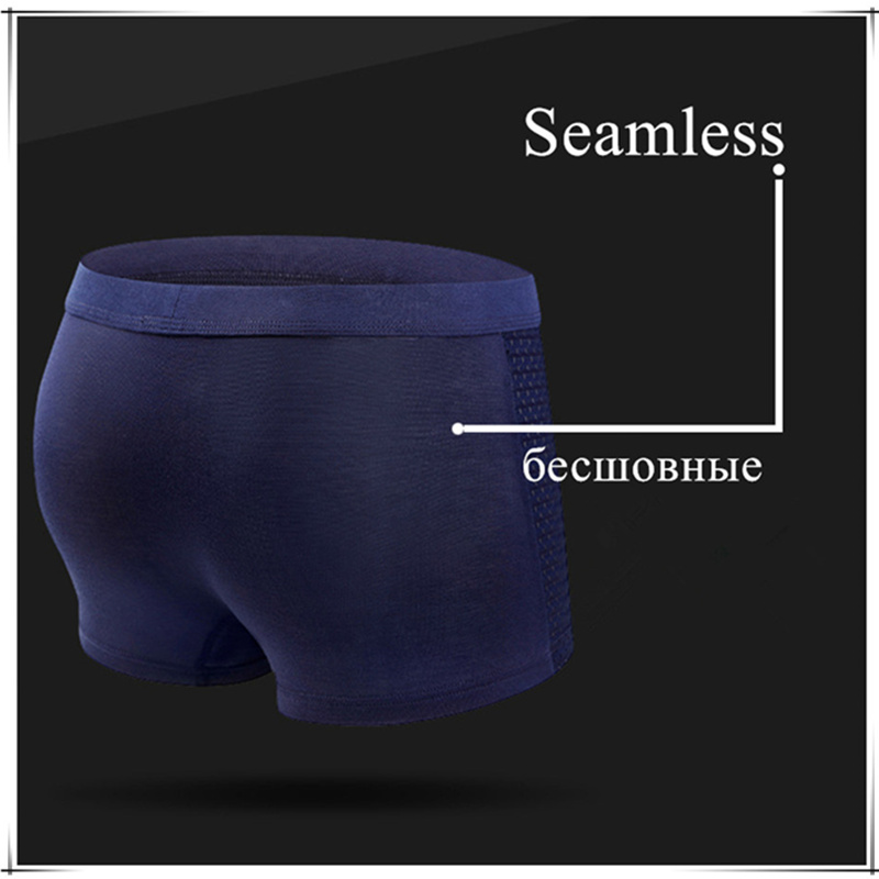 8pcs/Lot Underwear Boxer short - Bamboo Fiber Trunk incelemesi ve fiyatı