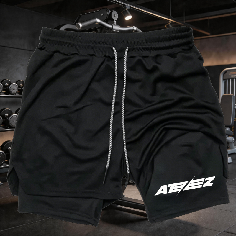 Cross Print 2 in 1 Workout Run - Compression Shorts Athletes incelemesi ve fiyatı