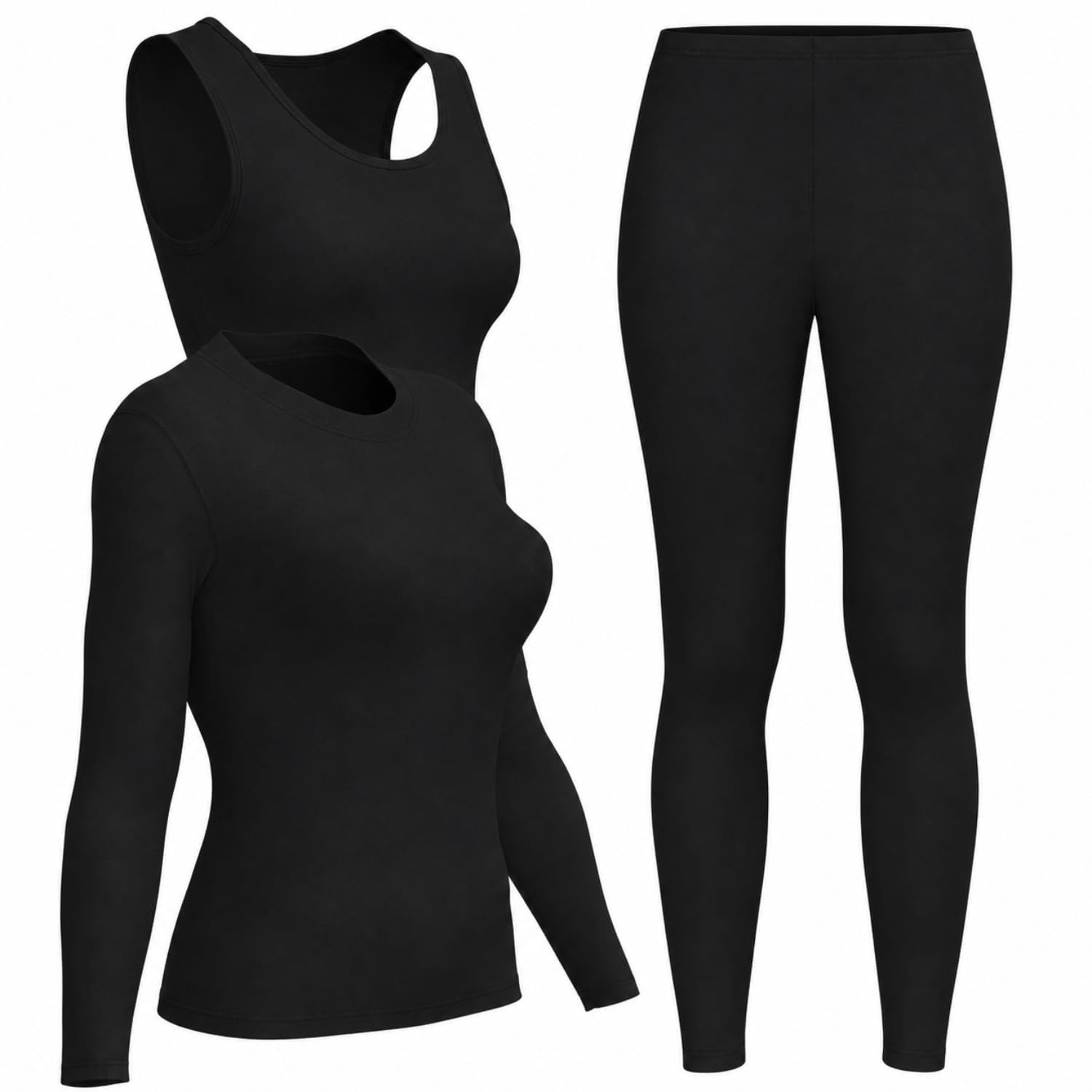 3pcs Women's Thermal Lined The - Quick Dry Underwear incelemesi ve fiyatı
