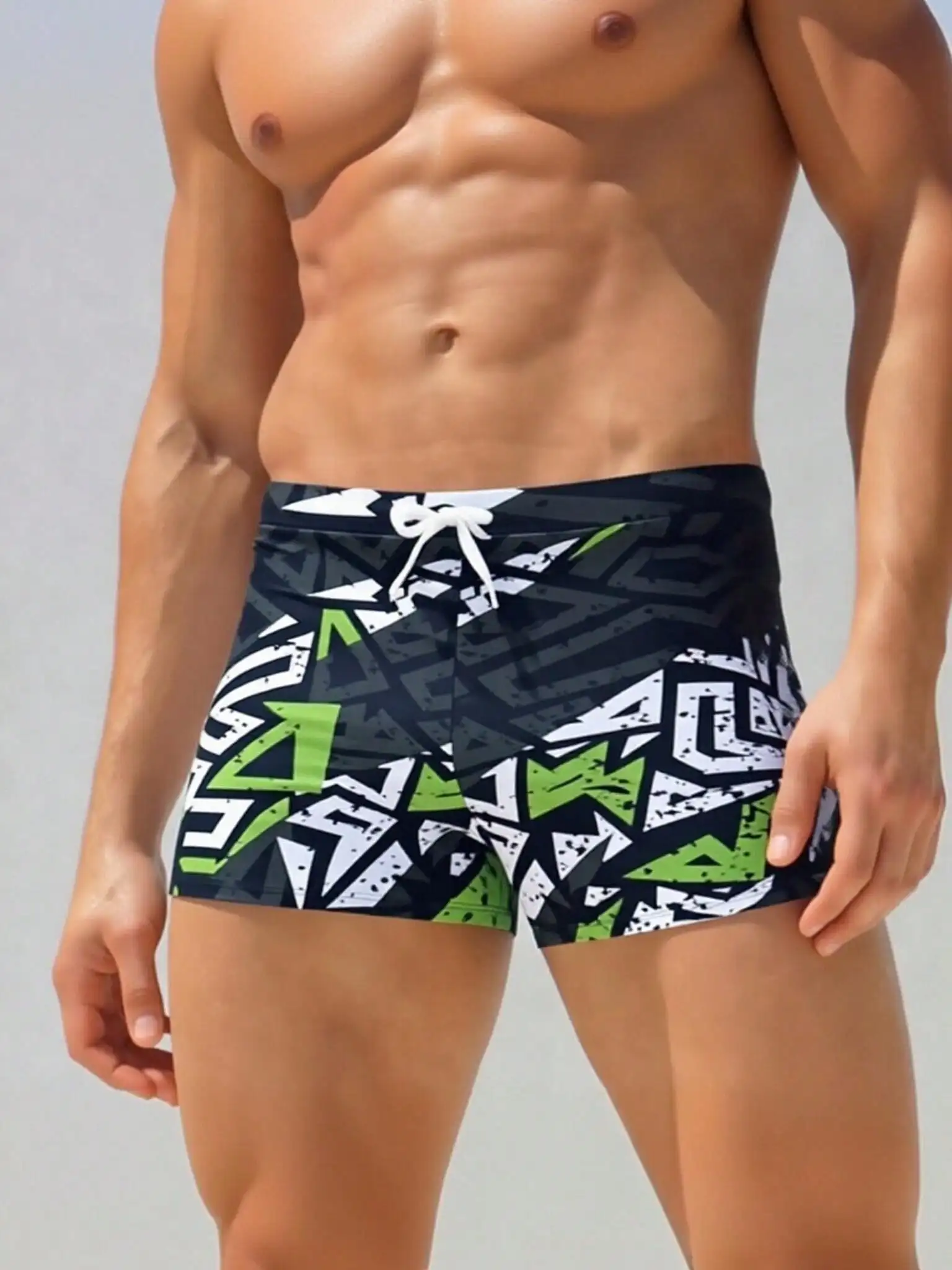 Men's Fashion Printed Pattern  - Bamboo Fiber Trunk incelemesi ve fiyatı