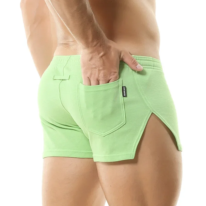 Men's Casual Shorts Solid Colo - Trunk Breathable Men incelemesi ve fiyatı