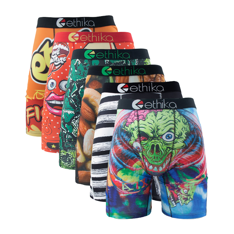 ETHIKA 6Pcs Men Underwear Boxe - Boxer Shorts Modal incelemesi ve fiyatı