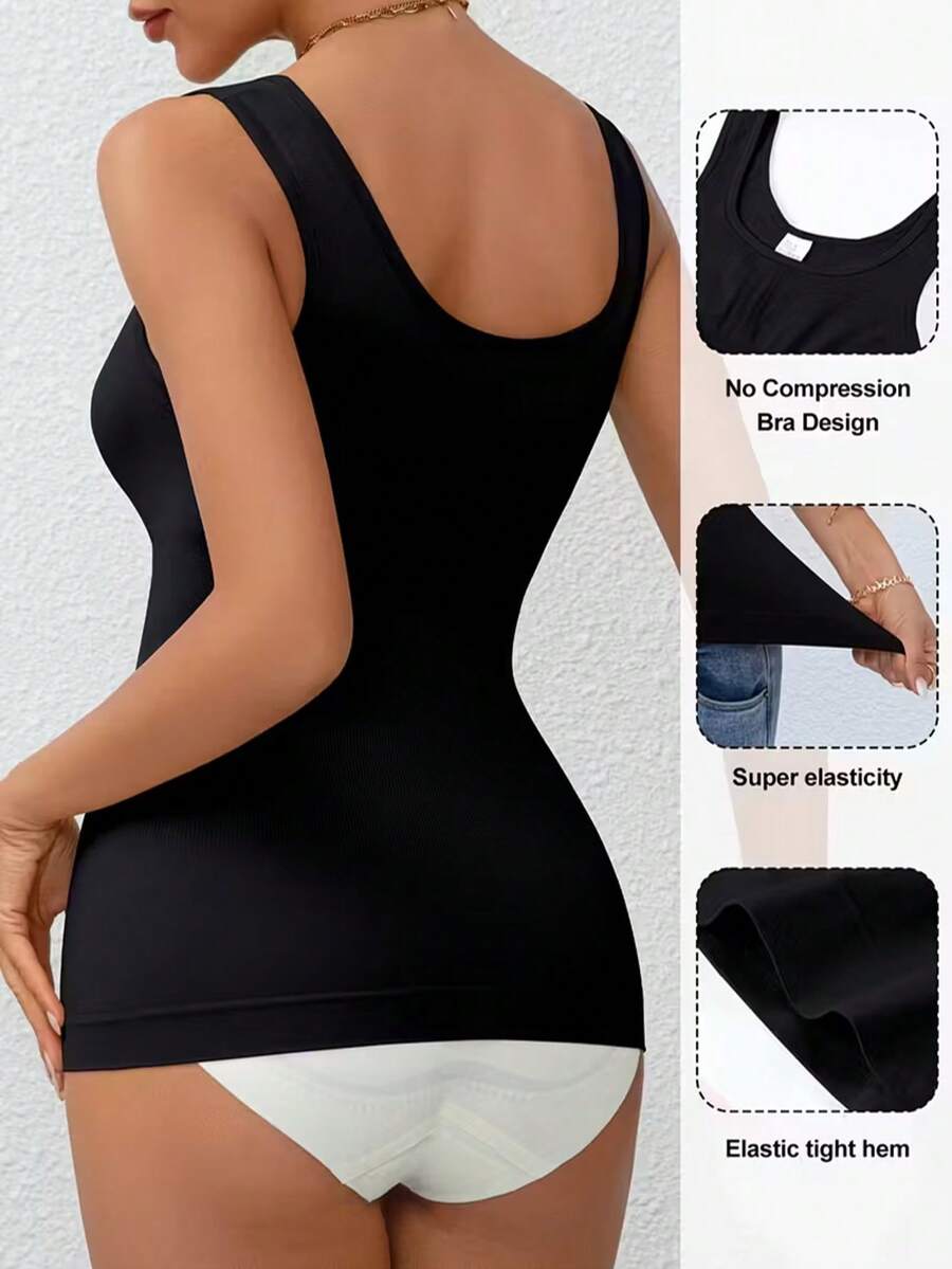 Women Seamless Compression Cam - Sleeveless Undershirt incelemesi ve fiyatı