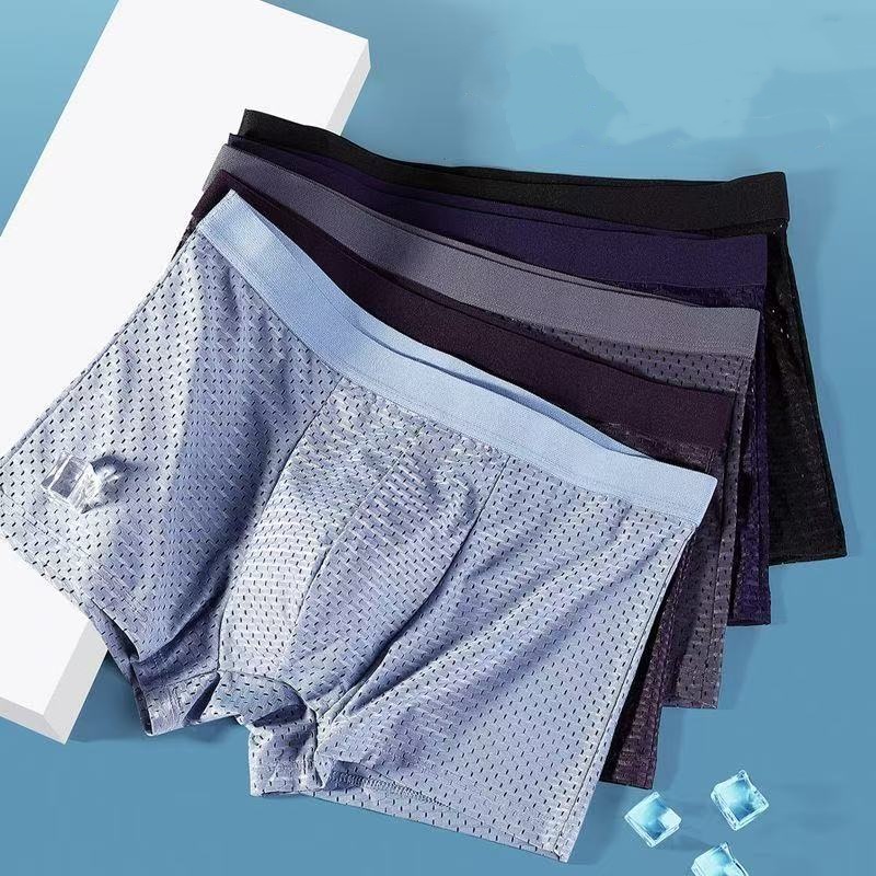 5Pcs/Lot Men's Panties Ice Sil - Multi Pack Underwear incelemesi ve fiyatı