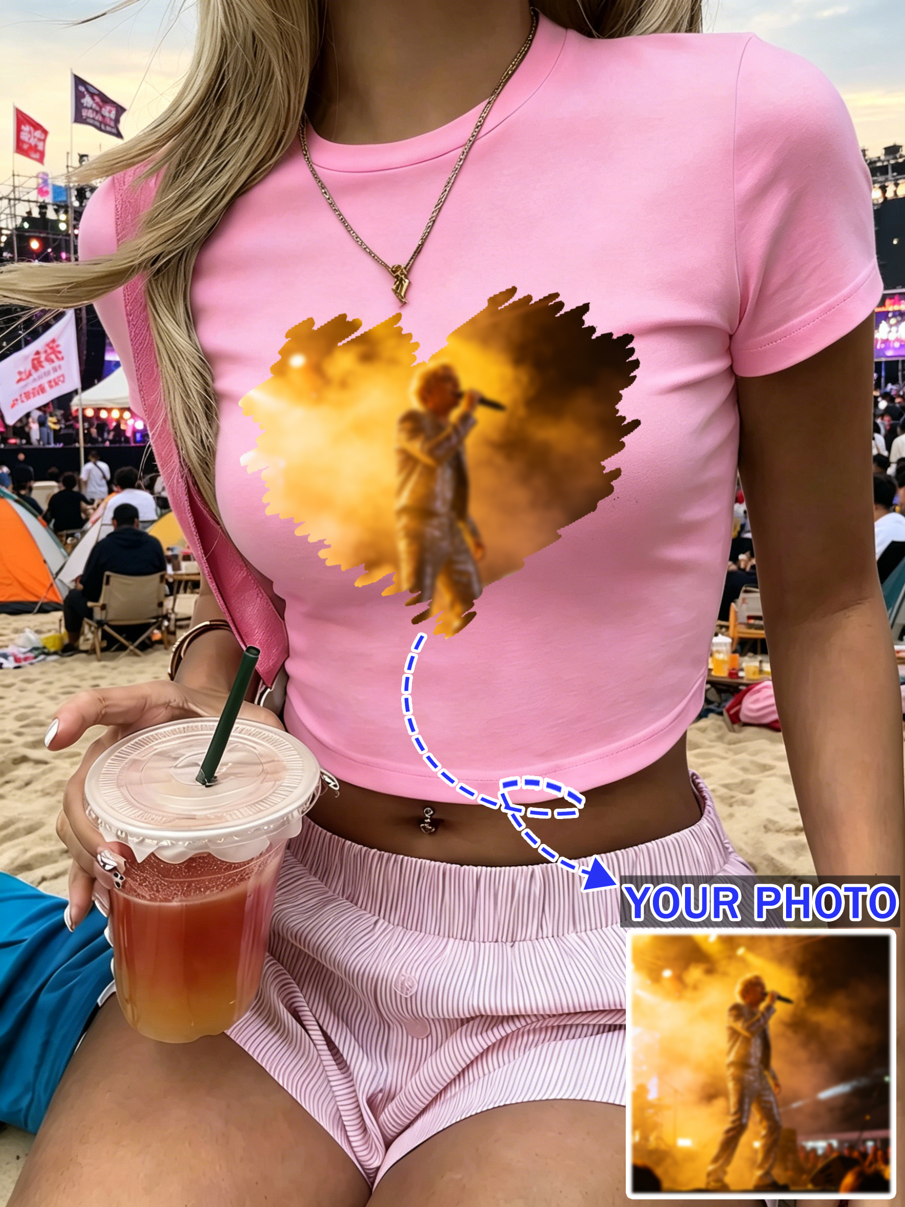 Personalized Custom Women's Ch - T Shirt Tight Fit incelemesi ve fiyatı