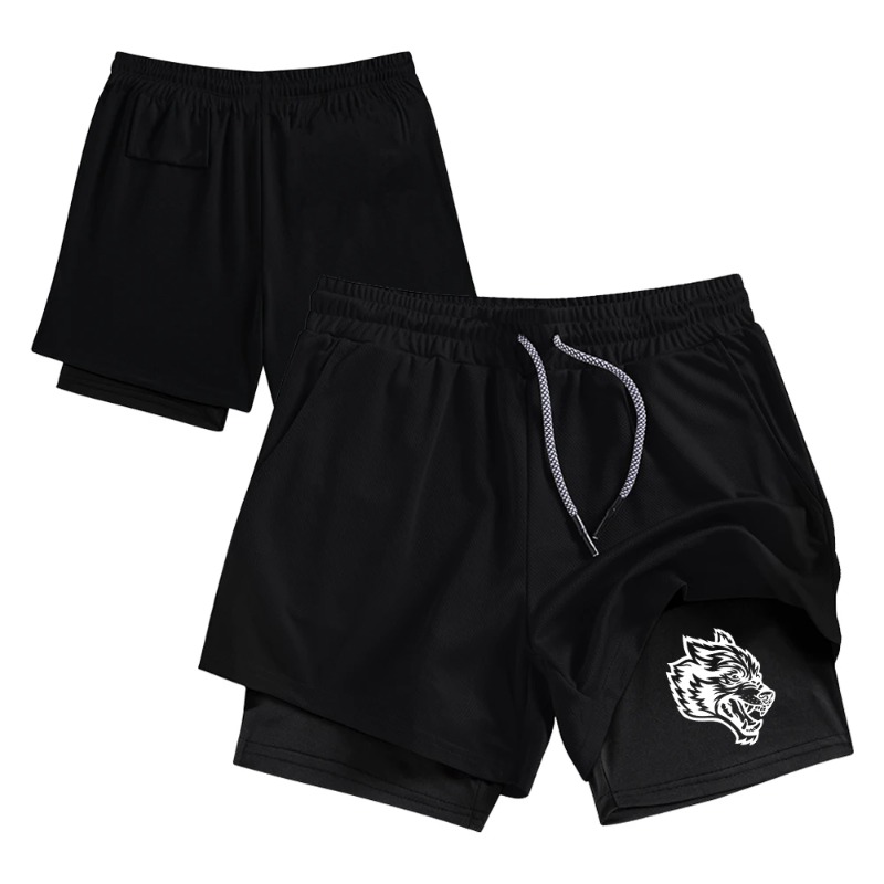 Streetwear Men's Double Layer  - Compression Shorts Athletes incelemesi ve fiyatı