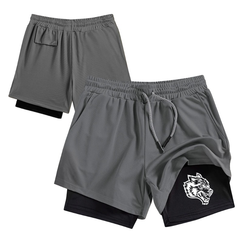 Streetwear Men's Double Layer  - Compression Shorts Athletes incelemesi ve fiyatı
