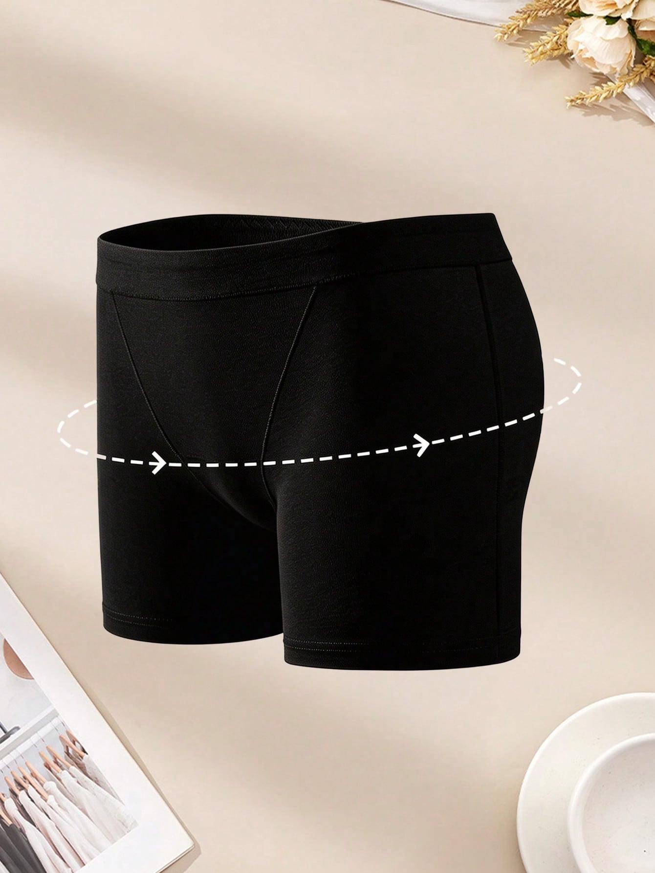2PCS Cotton Safety Women's Sho - Boxer Brief Pack Cotton incelemesi ve fiyatı