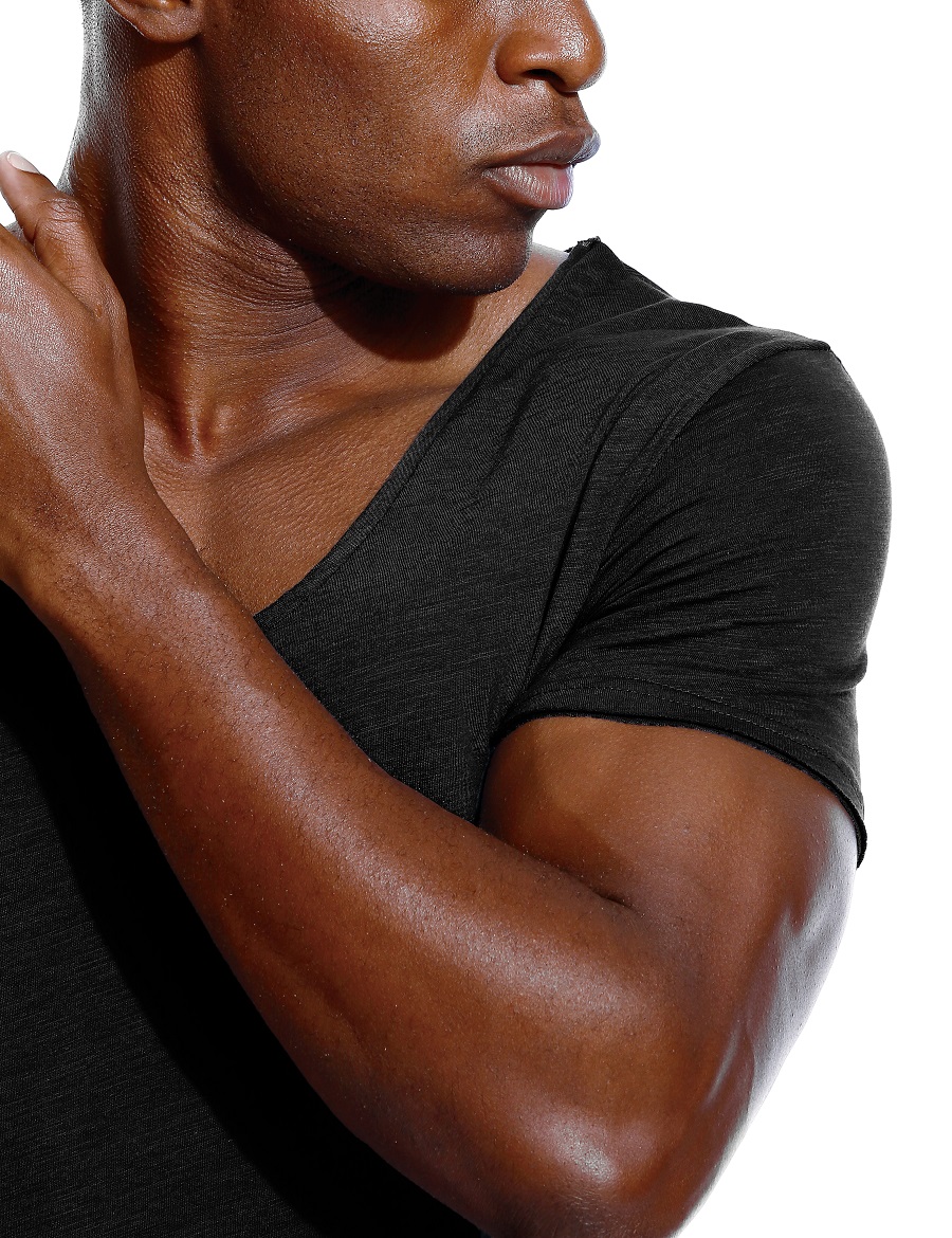 Scoop Neck T Shirt for Men Low - Undershirt Crew Neck incelemesi ve fiyatı