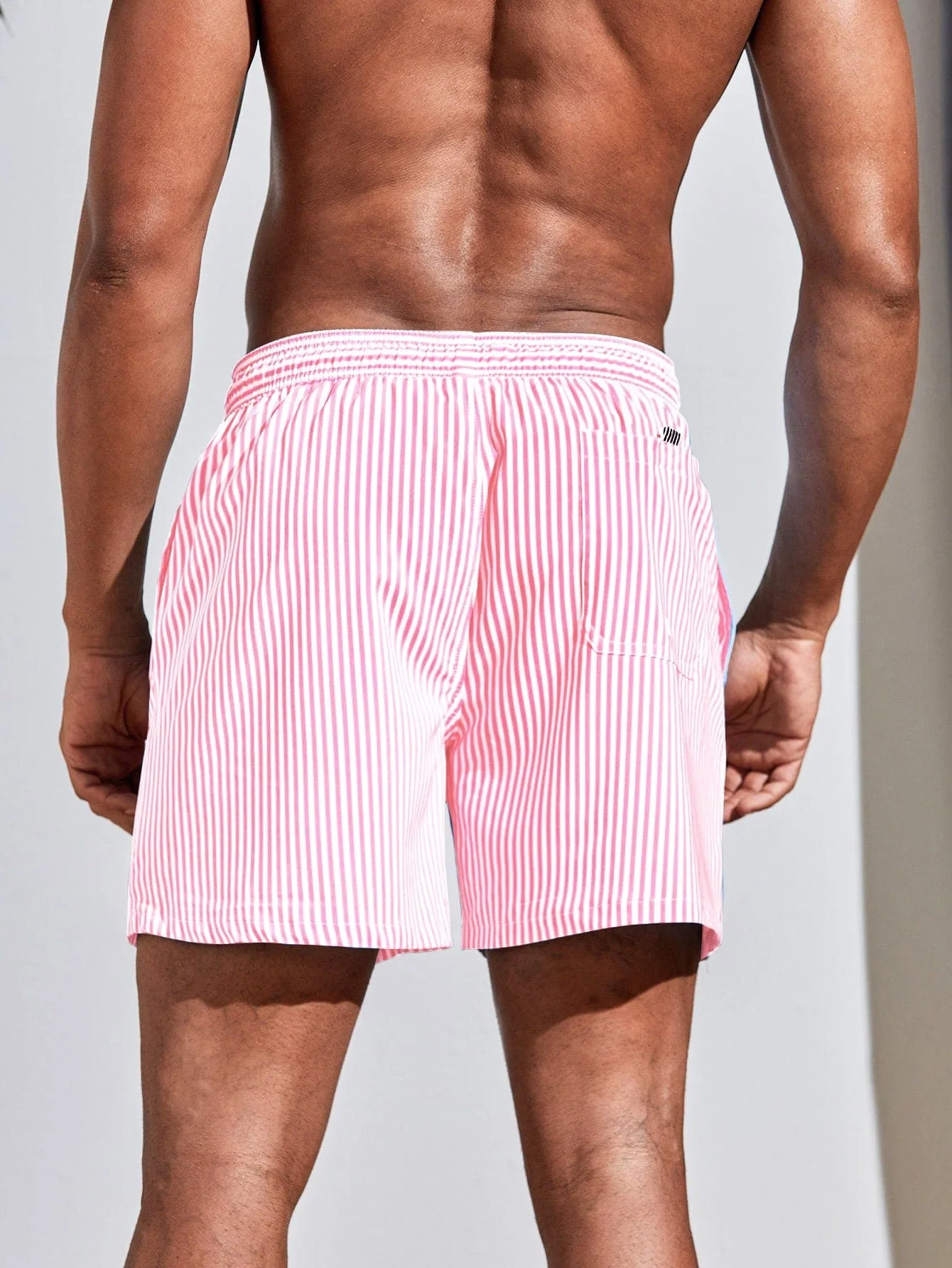 Men Vertical Striped Drawstrin - Bamboo Fiber Trunk incelemesi ve fiyatı