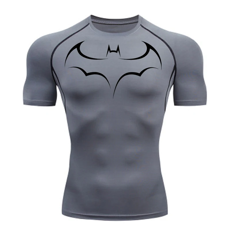 Bat Printed Men's Tight T-Shir - T Shirt Tight Fit incelemesi ve fiyatı