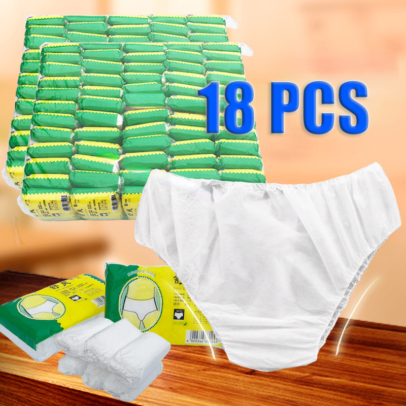 18Pcs/Set Unisex Disposable No - Multi Pack Underwear incelemesi ve fiyatı