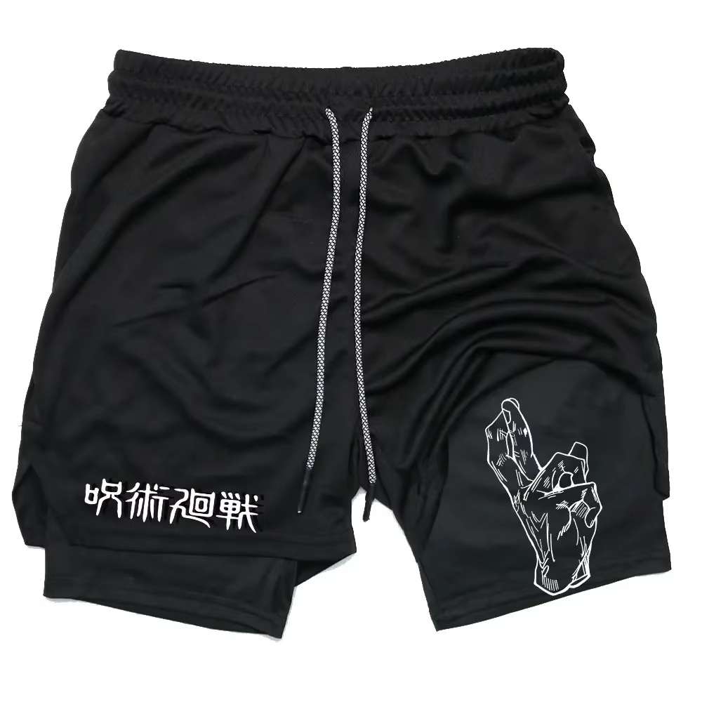 Anime Jujutsu Kaisen Gym Short - Compression Shorts Athletes incelemesi ve fiyatı