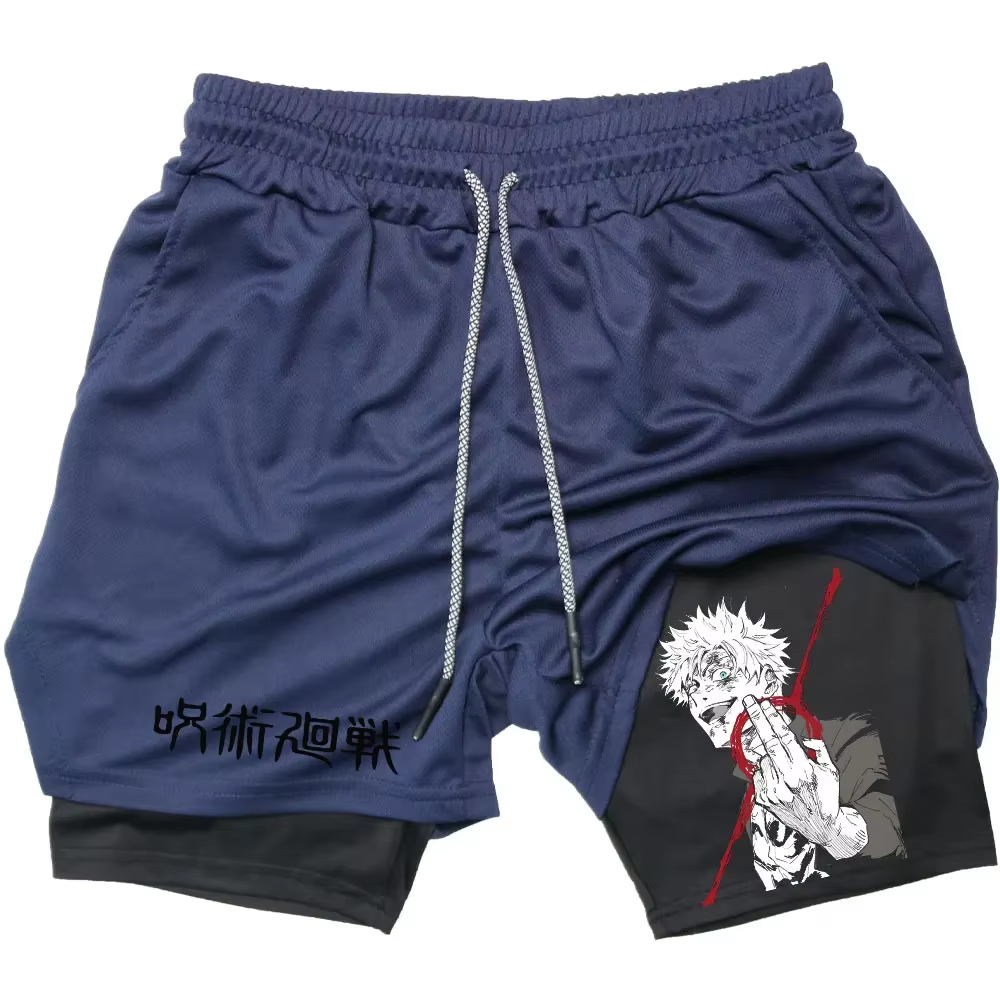 Anime Jujutsu Kaisen Gym Short - Compression Shorts Athletes incelemesi ve fiyatı