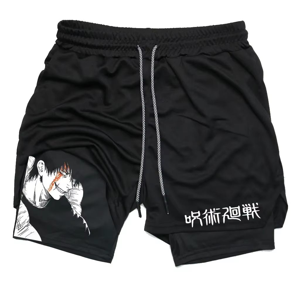 Anime Jujutsu Kaisen Gym Short - Compression Shorts Athletes incelemesi ve fiyatı