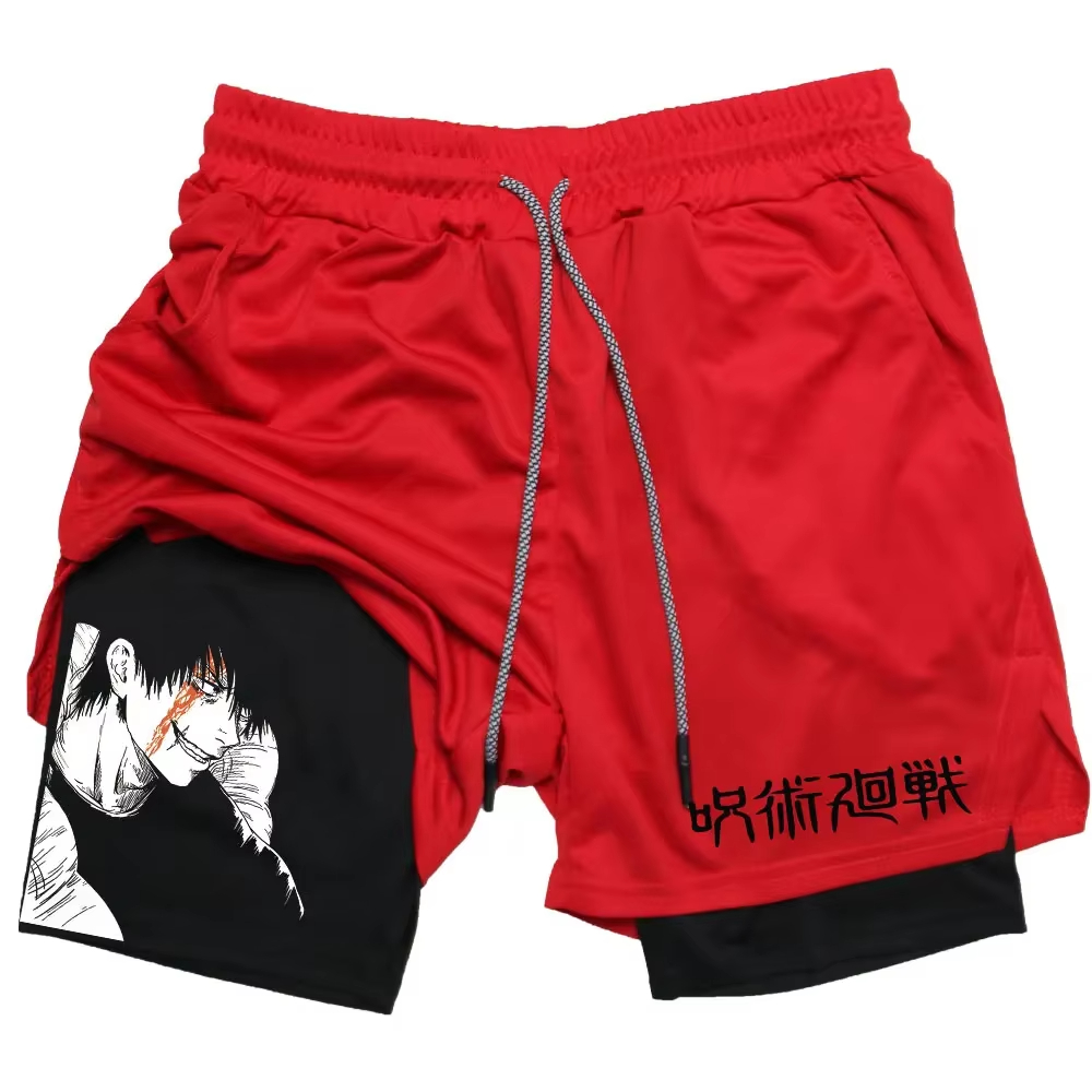Anime Jujutsu Kaisen Gym Short - Compression Shorts Athletes incelemesi ve fiyatı