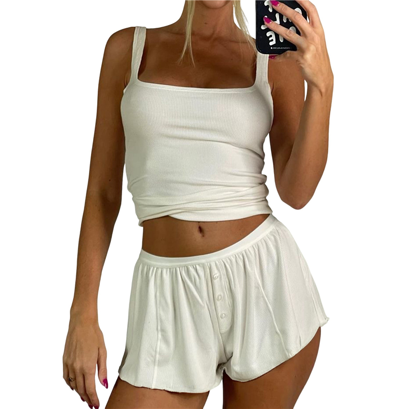FX-Women Summer Lounge Set Rib - Tank Top Ribbed incelemesi ve fiyatı