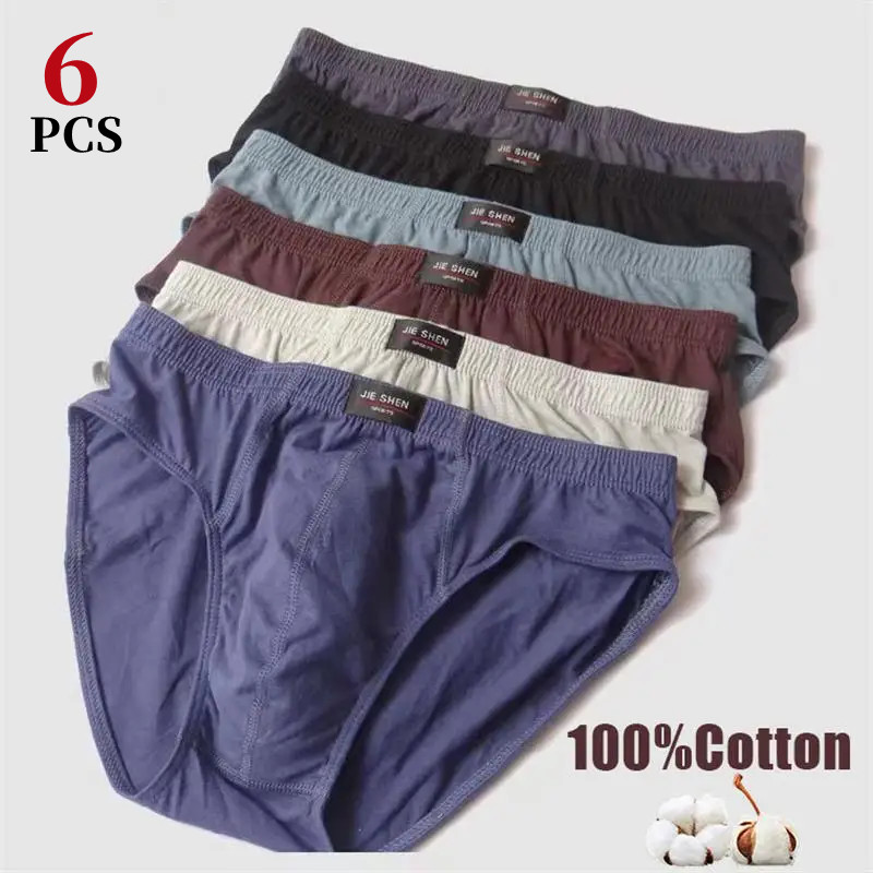 6Pcs/Men's Underwear Cotton Mi - Boxer Brief Pack Cotton incelemesi ve fiyatı