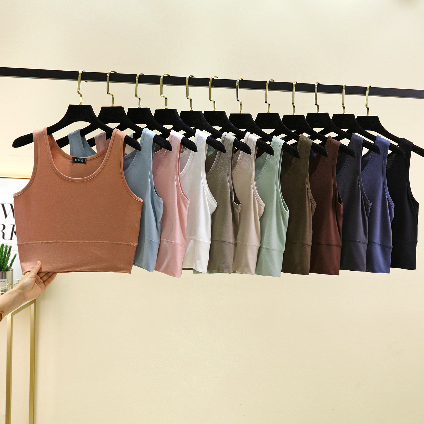 Modal O Neck cropped top Elast - Sleeveless Undershirt incelemesi ve fiyatı