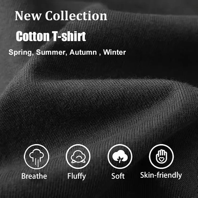 Black 450g Heavyweight Cotton  - Undershirt Crew Neck incelemesi ve fiyatı