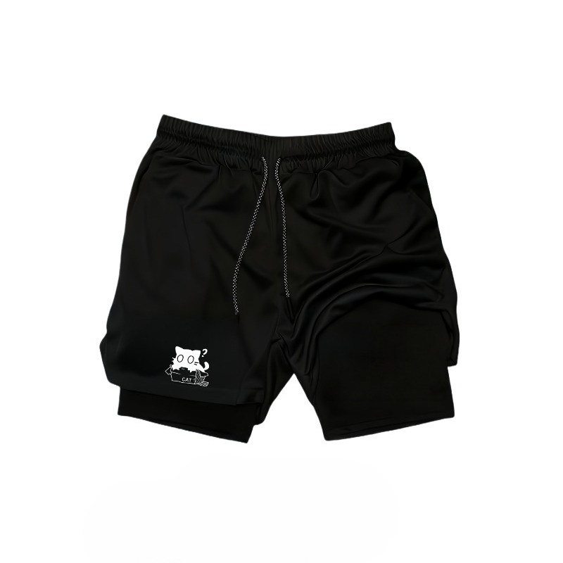 Quick Drying Breathable 2-in-1 - Compression Shorts Athletes incelemesi ve fiyatı