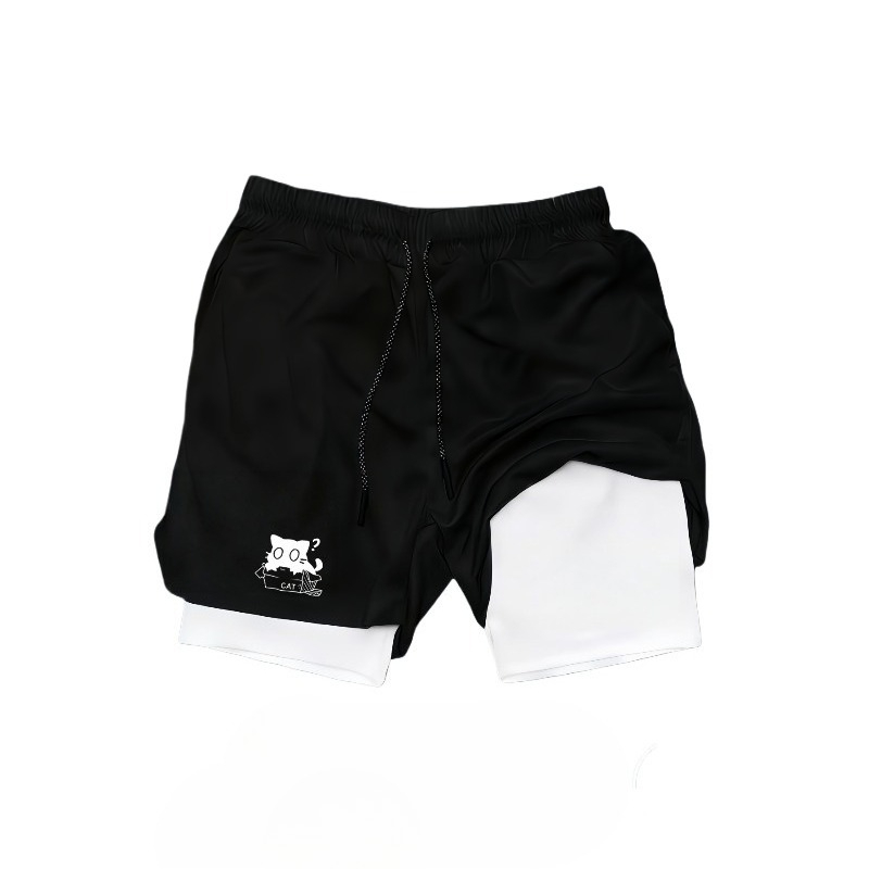 Quick Drying Breathable 2-in-1 - Compression Shorts Athletes incelemesi ve fiyatı