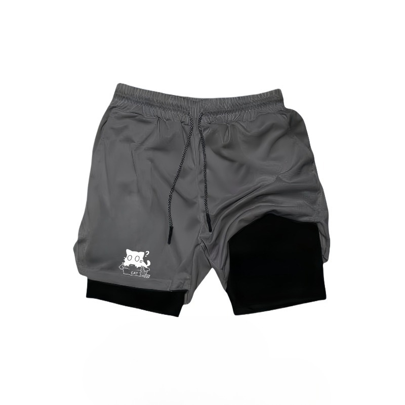 Quick Drying Breathable 2-in-1 - Compression Shorts Athletes incelemesi ve fiyatı