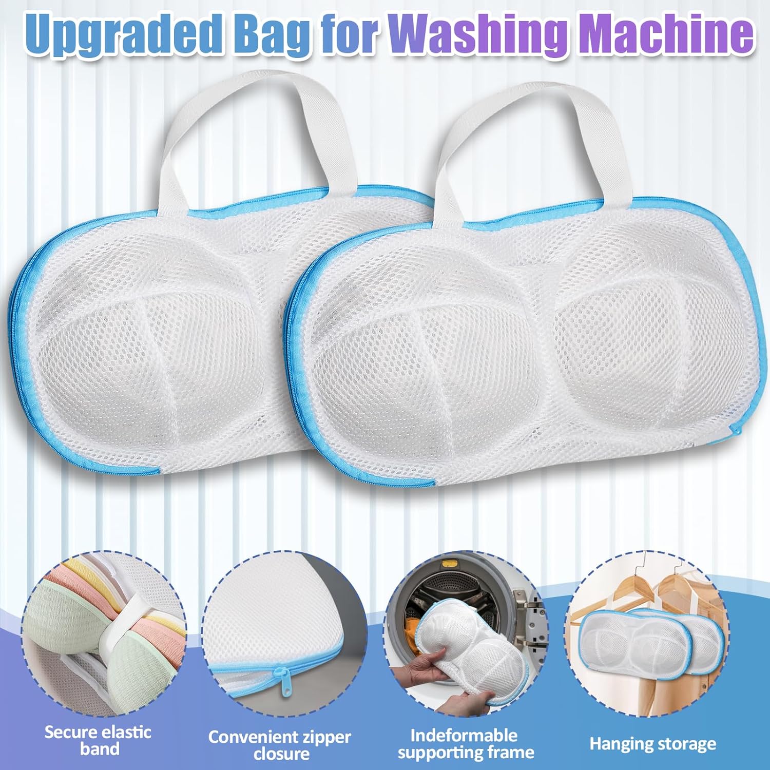 2-Pack Bra Wash Bags- Non-Defo - Multi Pack Underwear incelemesi ve fiyatı