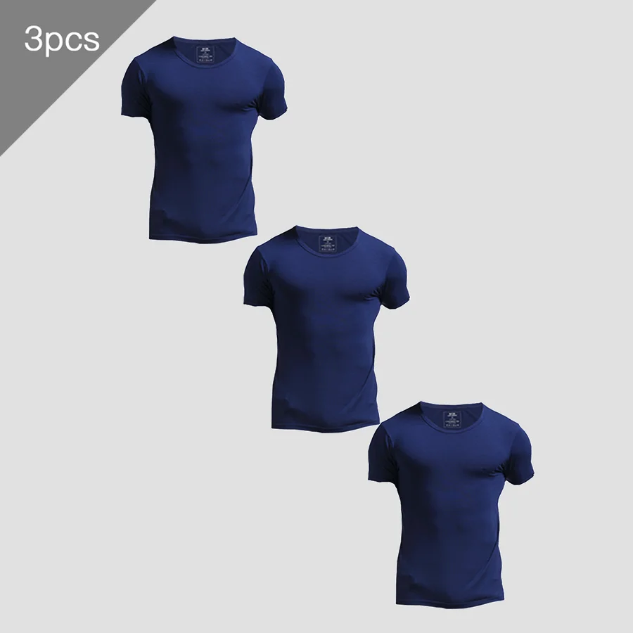3PCS Men's Summer Short Sleeve - Undershirt Crew Neck incelemesi ve fiyatı