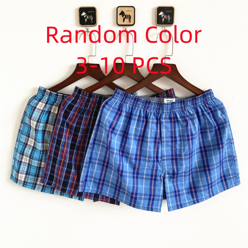 3-10PCS Men's Underwear Boxers - Boxer Brief Pack Cotton incelemesi ve fiyatı
