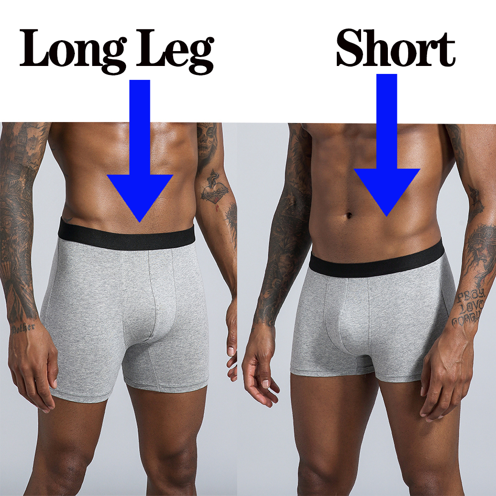 Long Cotton Men's Boxer Shorts - Boxer Brief Pack Cotton incelemesi ve fiyatı