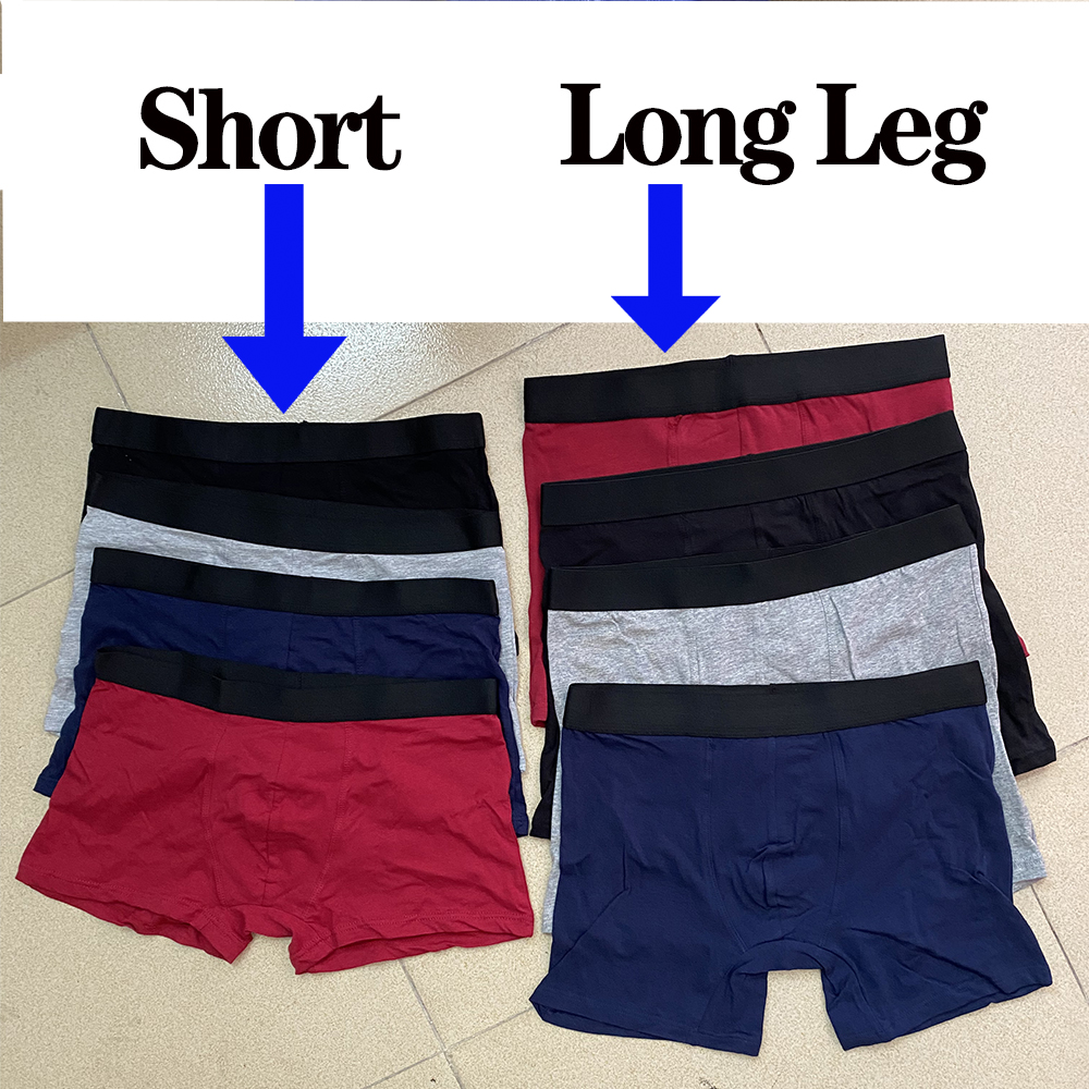 Long Cotton Men's Boxer Shorts - Boxer Brief Pack Cotton incelemesi ve fiyatı