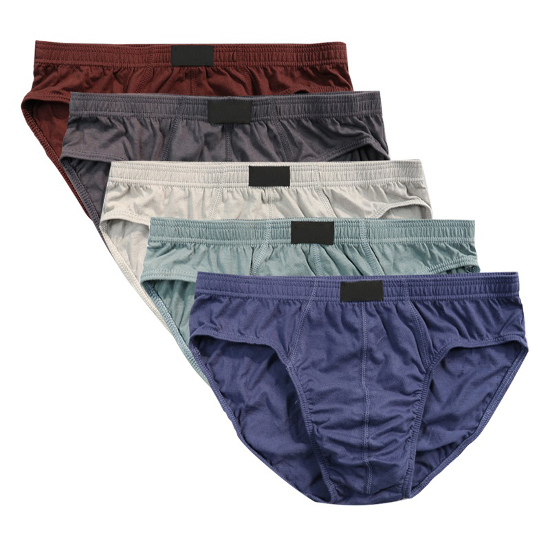 4 Pcs/Lot 100% Cotton Mens Bri - Multi Pack Underwear incelemesi ve fiyatı
