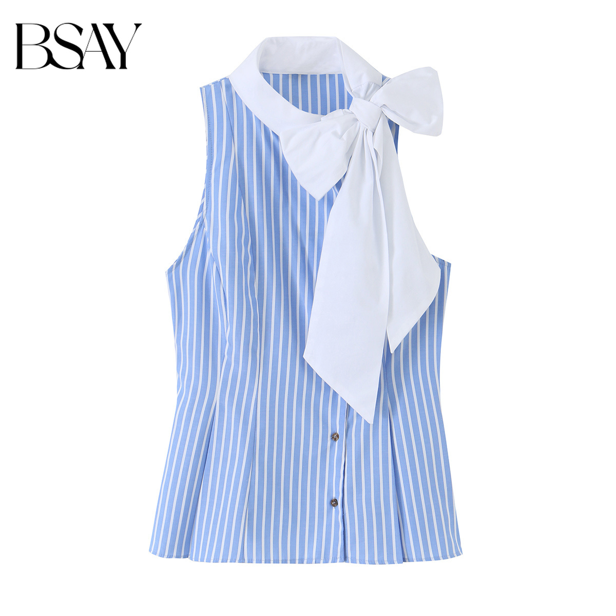 BSAY 2026 Summer Blue White St - Suspender Tank Top incelemesi ve fiyatı