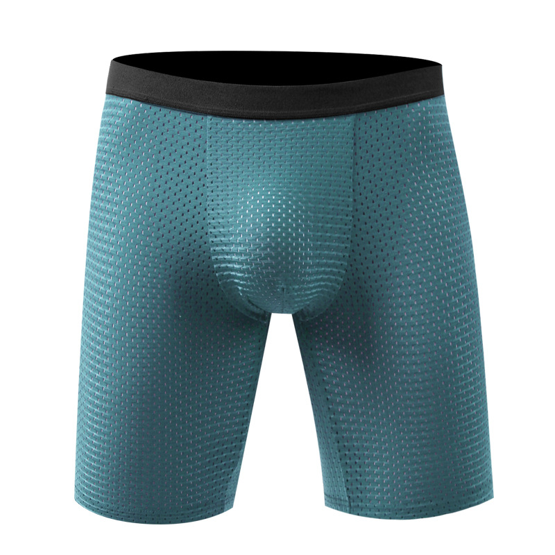 Men's Boxers Shorts Ice Silk M - Long Leg Trunk Men incelemesi ve fiyatı