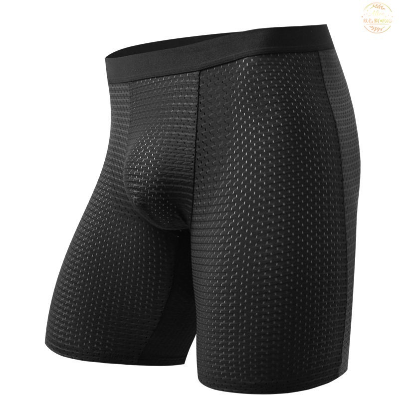 Men's Boxers Shorts Ice Silk M - Long Leg Trunk Men incelemesi ve fiyatı