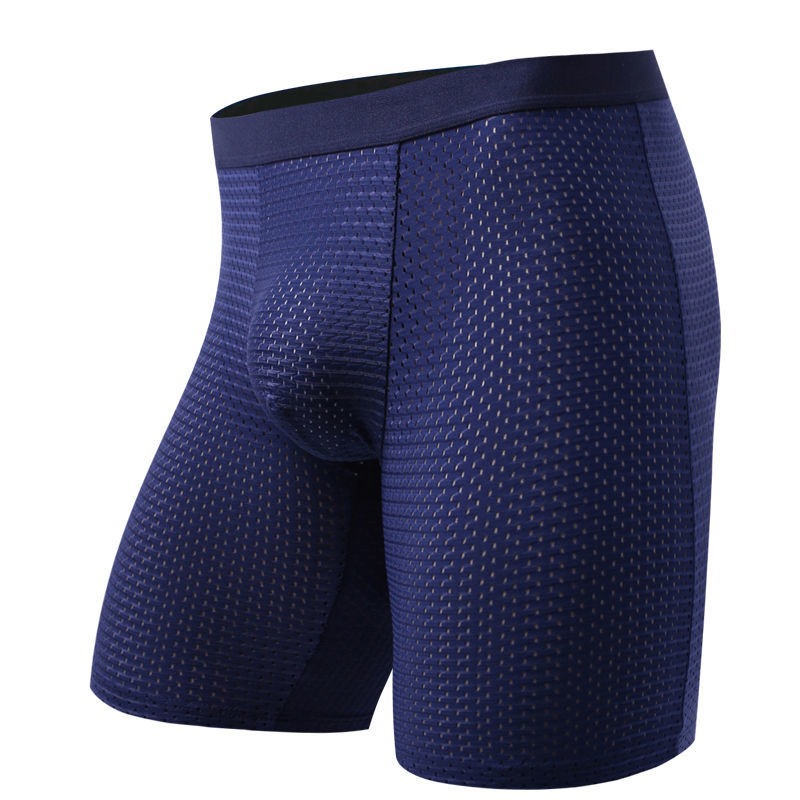 Men's Boxers Shorts Ice Silk M - Long Leg Trunk Men incelemesi ve fiyatı