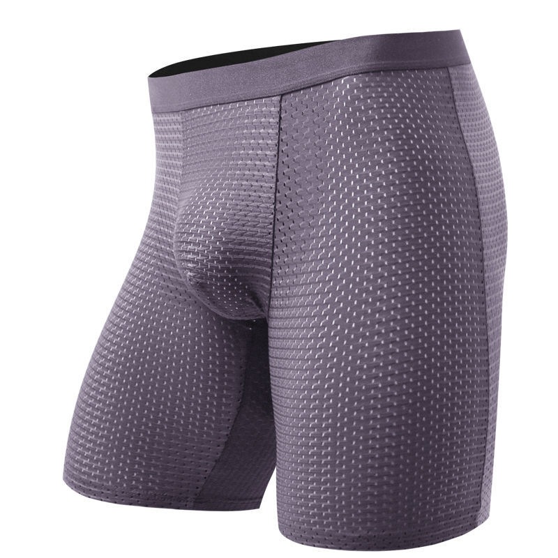 Men's Boxers Shorts Ice Silk M - Long Leg Trunk Men incelemesi ve fiyatı