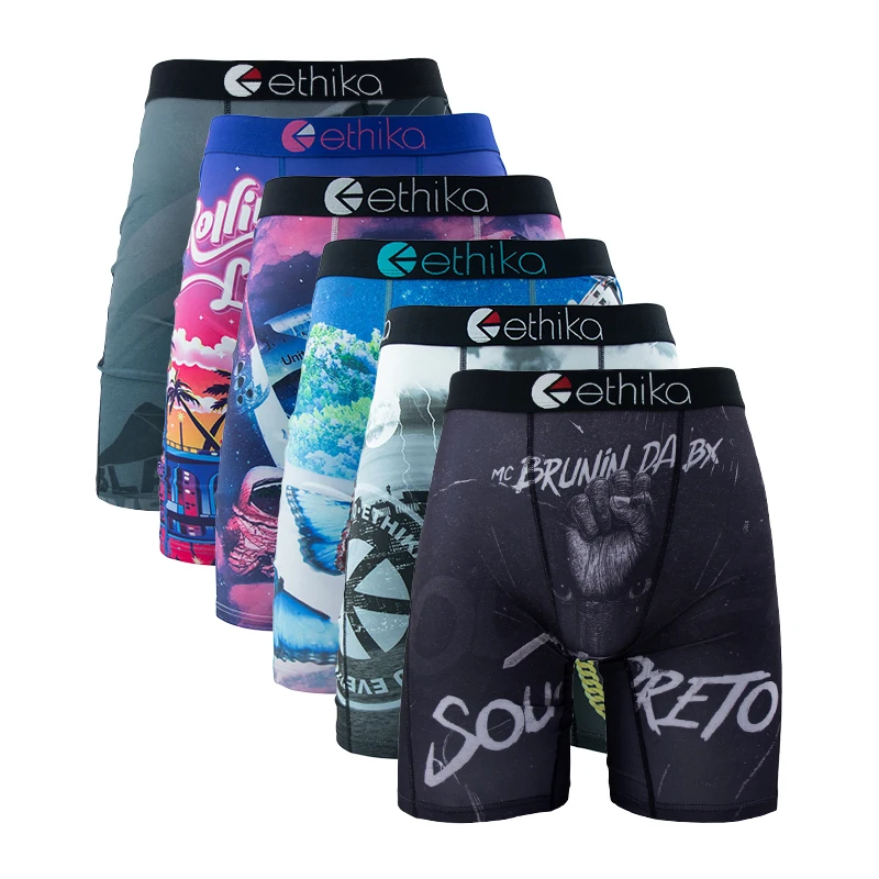 ETHIKA 6Pcs Men Underwear Boxe - Boxer Shorts Modal incelemesi ve fiyatı
