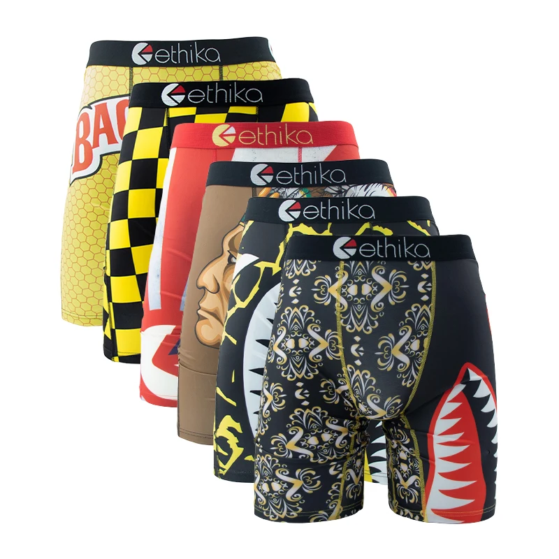 ETHIKA 6Pcs Men Underwear Boxe - Boxer Shorts Modal incelemesi ve fiyatı