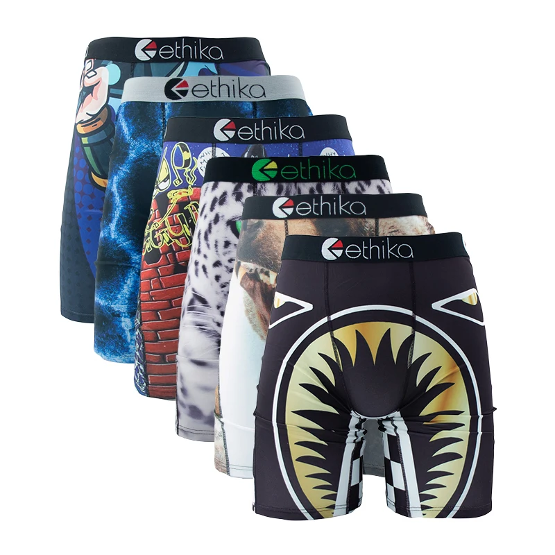 ETHIKA 6Pcs Men Underwear Boxe - Boxer Shorts Modal incelemesi ve fiyatı