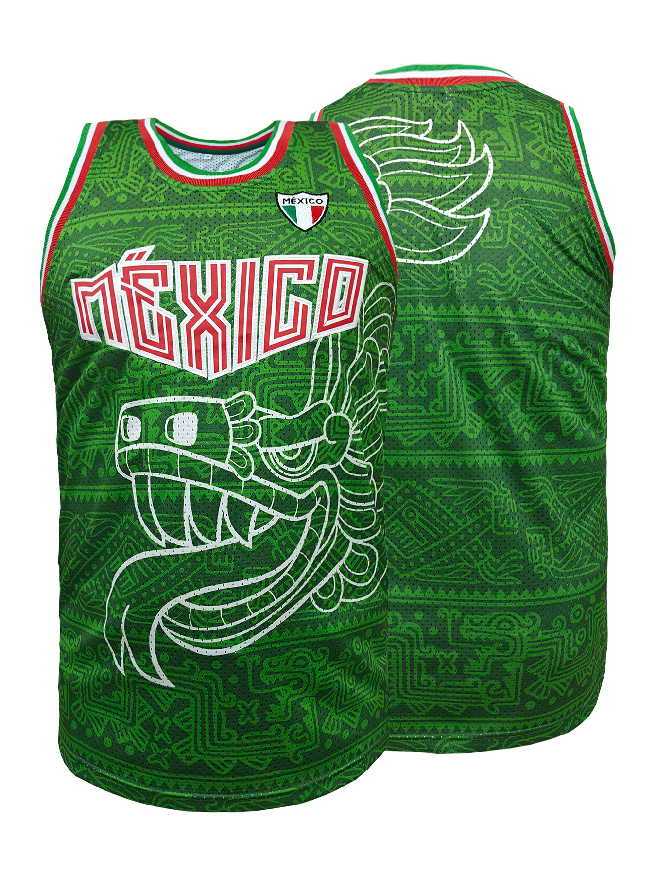 Mexico Embroidered Basketball  - Sleeveless Undershirt incelemesi ve fiyatı