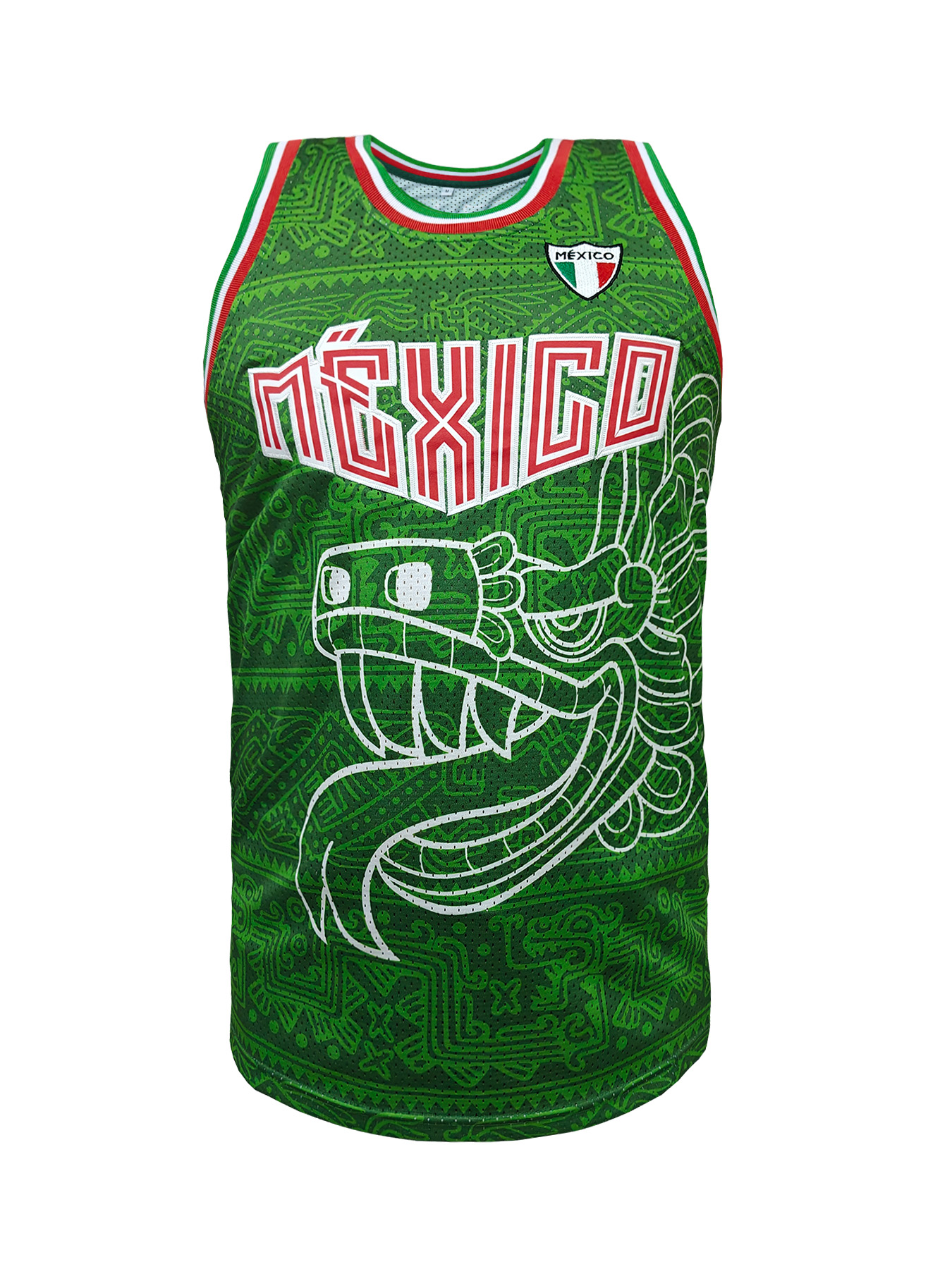 Mexico Embroidered Basketball  - Sleeveless Undershirt incelemesi ve fiyatı