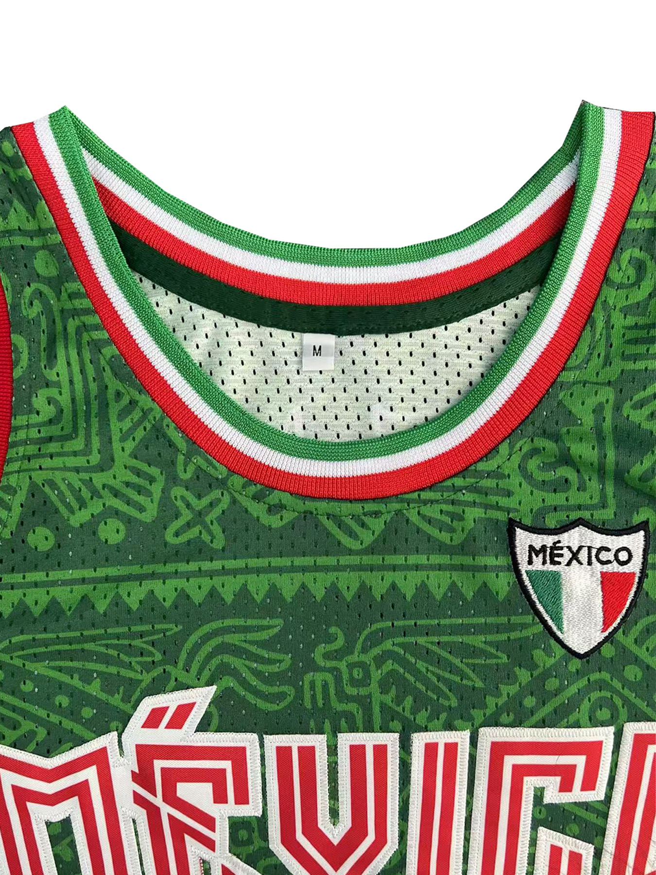 Mexico Embroidered Basketball  - Sleeveless Undershirt incelemesi ve fiyatı