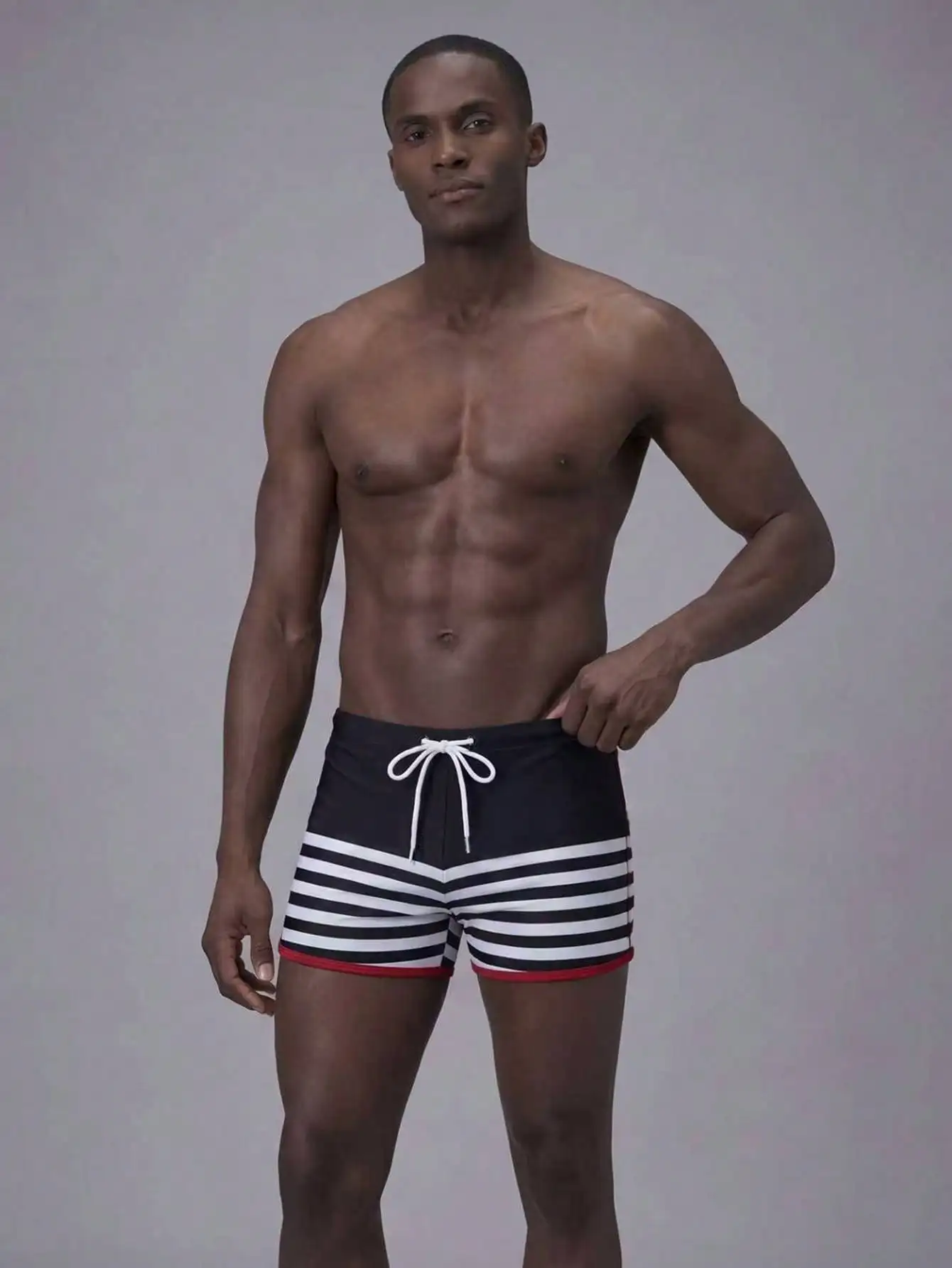 Men's Tropical Plant Print Boa - Bamboo Fiber Trunk incelemesi ve fiyatı