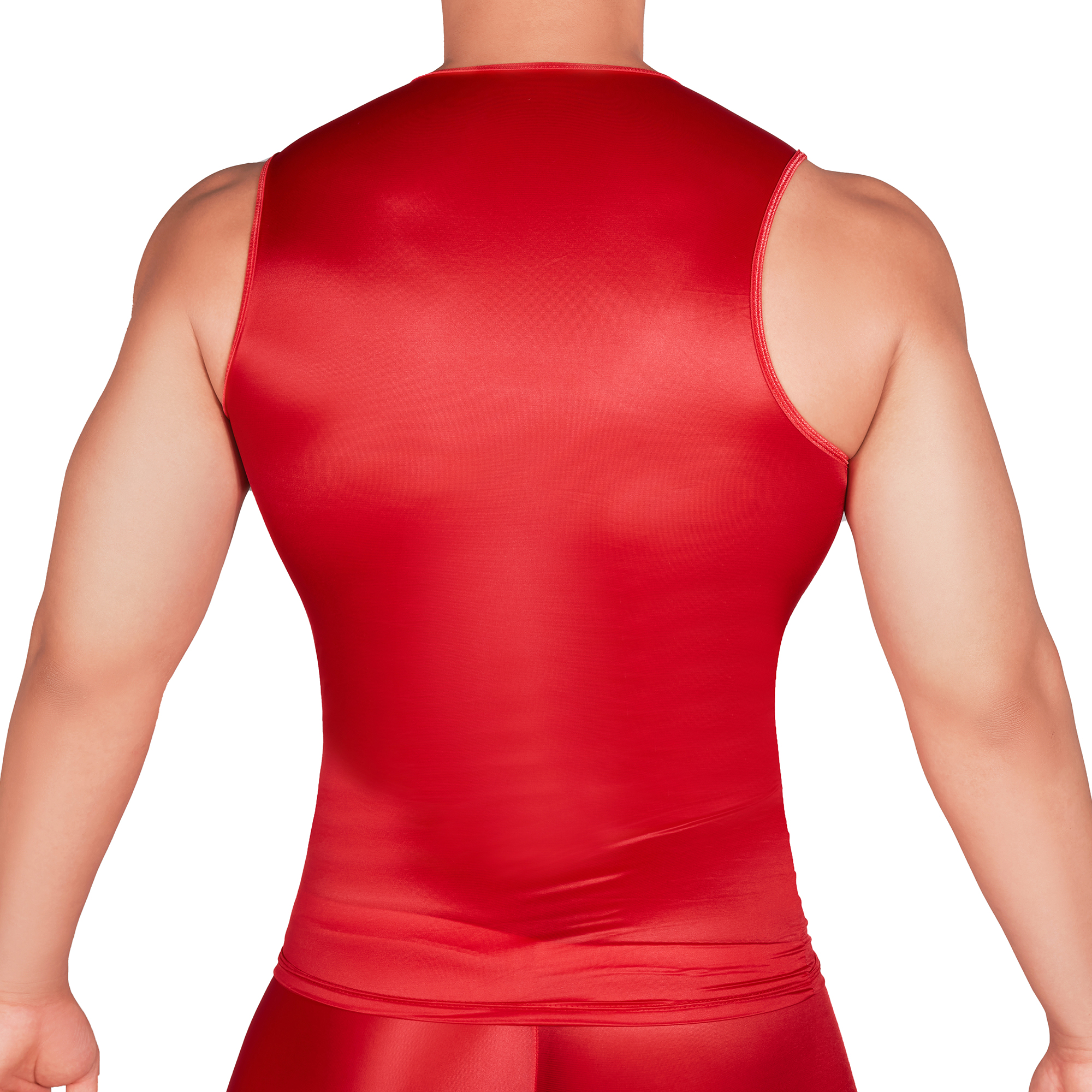 Solid Color Men's Slim Smooth  - Sleeveless Undershirt incelemesi ve fiyatı